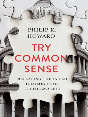 cover image of Try Common Sense